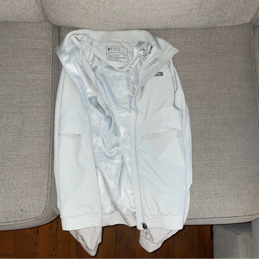 FIGS JACKET ICE GREY FIONITE